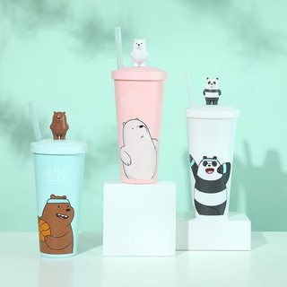 Ly nhựa We Bare Bears 3.0 Sport