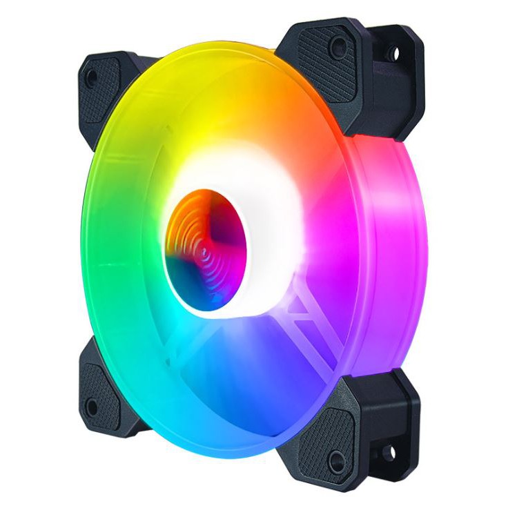 Quạt Tản Nhiệt, Fan 14cm Led RGB Coolmoon Y14 - Đồng Bộ Hub Coolmoon