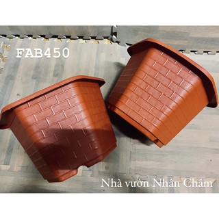 Chậu nhựa lục giác fab450
