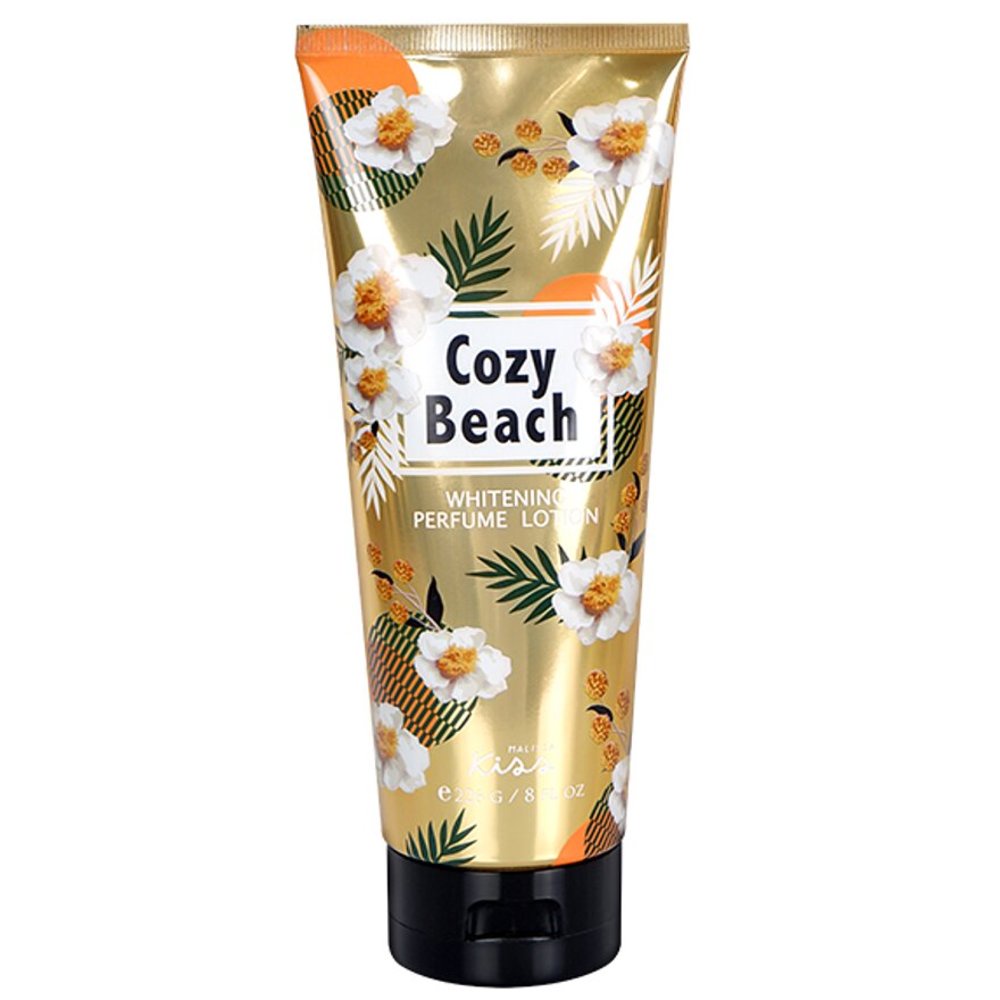 Combo Malissa Kiss Cozy Beach (Sữa Dưỡng Thể Trắng Da 226g + Xịt Thơm Toàn Thân 88ml)