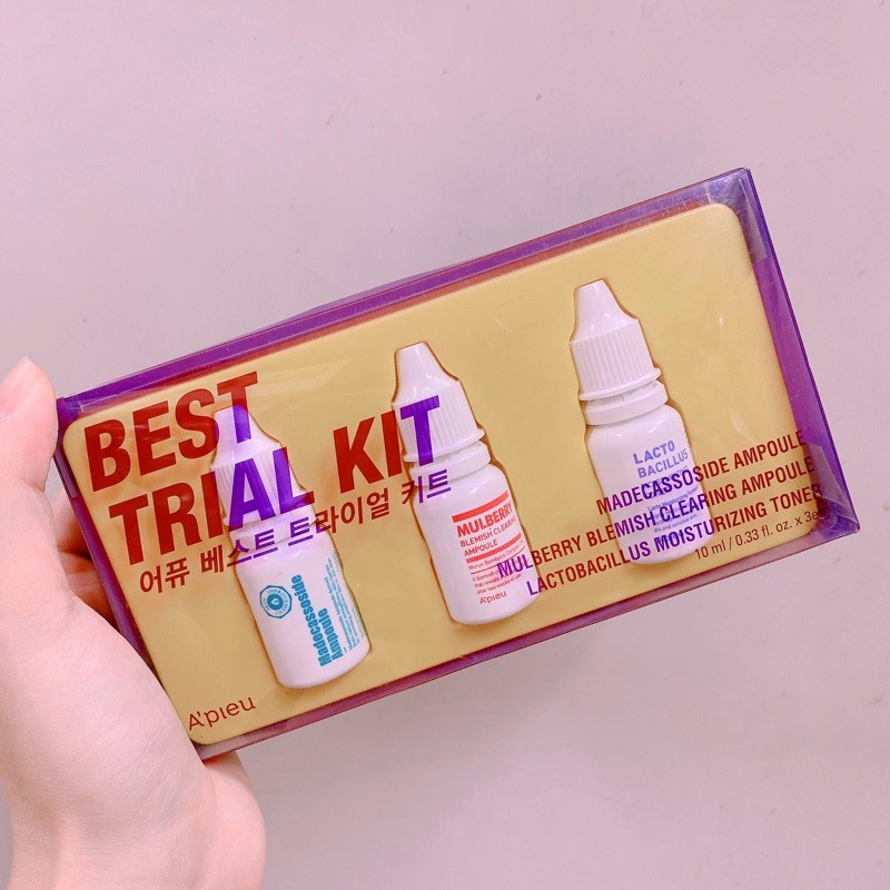 Set dưỡng minisize A Pieu Best Trial Kit