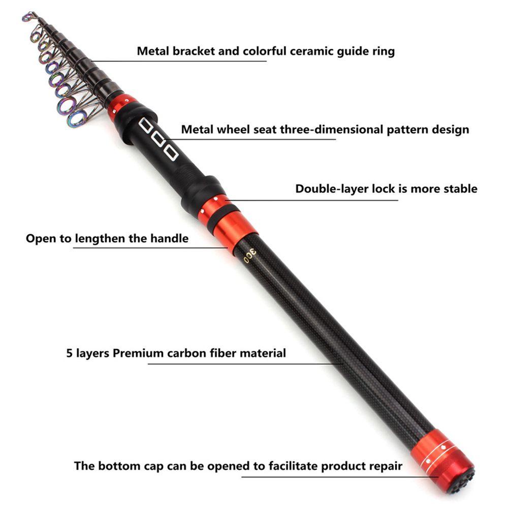 Cần Câu Cá Có Thể Điều Chỉnh Tiện Dụng Khi Đi Du Lịch