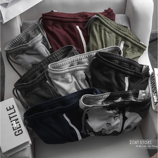Quần short nỉ sọc bên Z.R