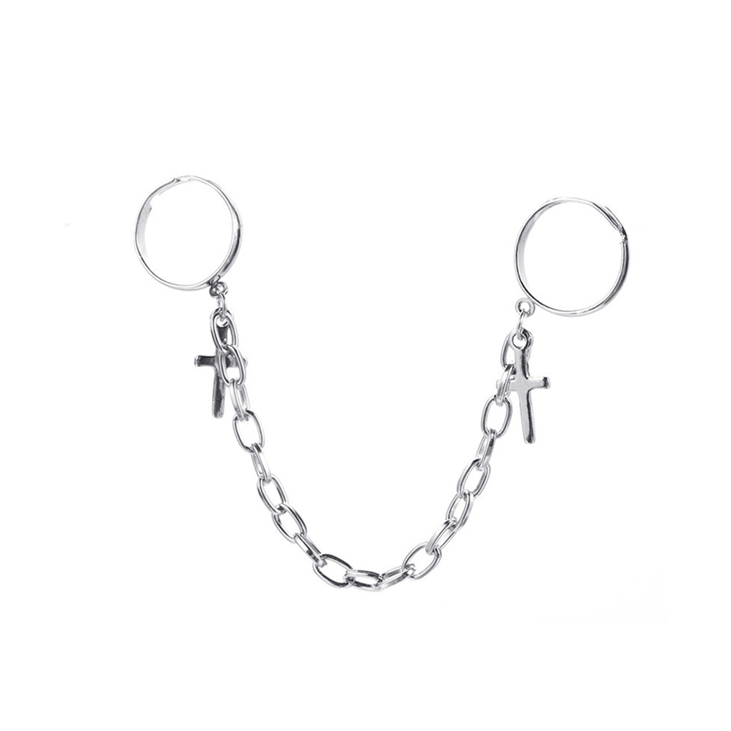 Nhẫn Dây Xích Nối Có Thể Điều Chỉnh Thời Trang Unisex