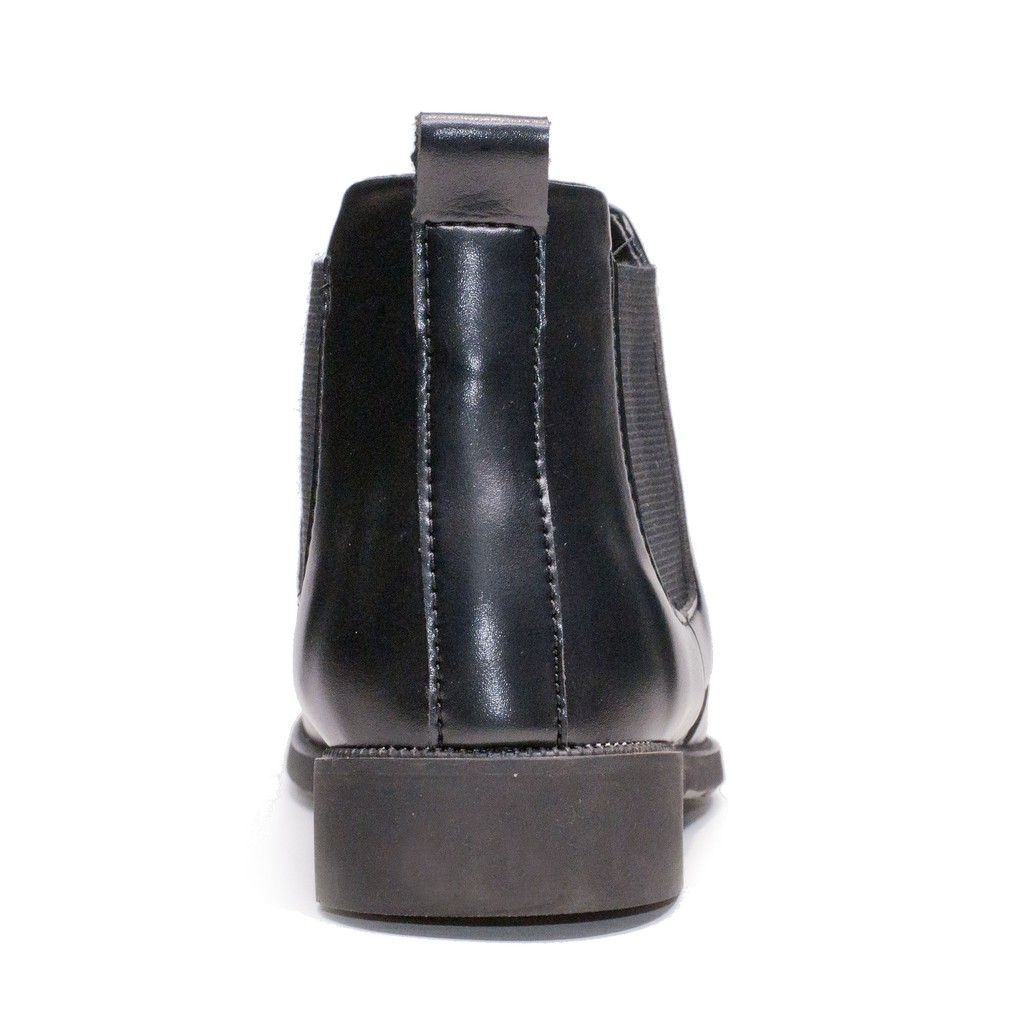 [Shop Uy Tín] Giày Chelsea Boot Nam Cổ Chun Da Nhám Màu Đen Đế Khâu Rất Chắc Chắn - CB520-NHAMCHUN (V)