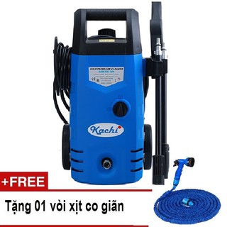 Máy Phun Xịt Rửa Cao Áp Tự Hút Nước Kachi 2018 + Tặng 1 Vòi Xịt Co Giãn