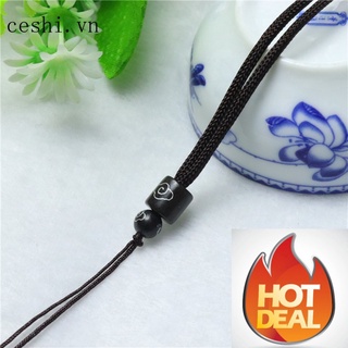 Vòng cổ bện hạt gỗ độc đáo