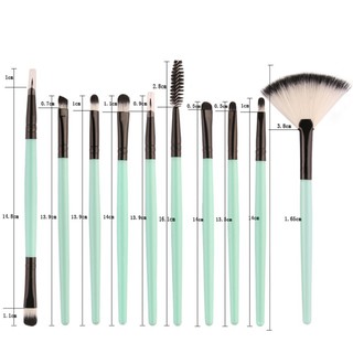Bộ 18 cây cọ tán nền Hàn quốc