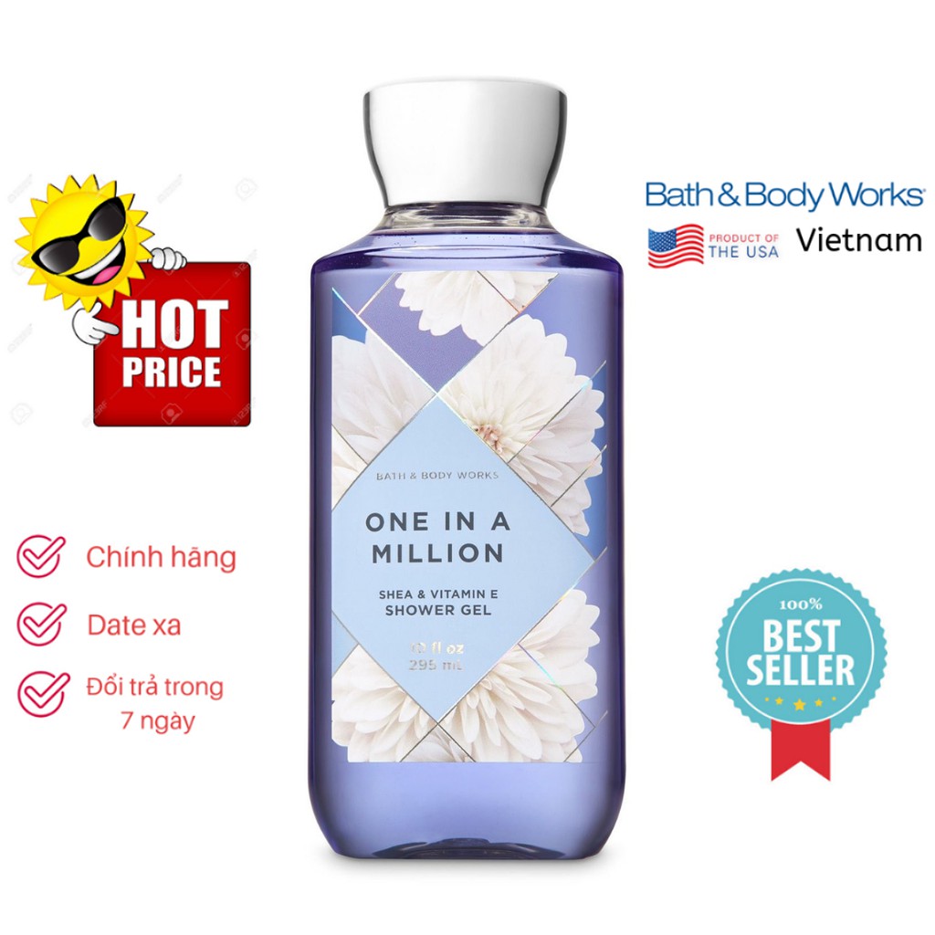 Sữa tắm One In A Million Bath & Body Works Shower Gel (295ml)