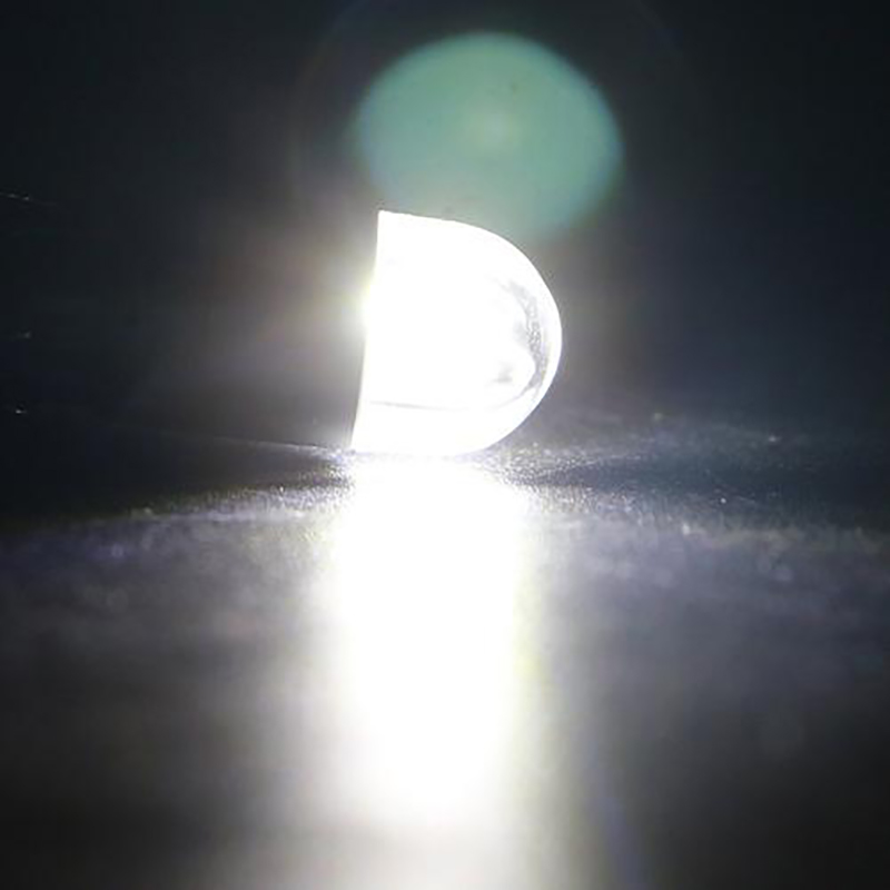 ✨Piqting 10PCS W5W T10 Glass Housing COB LED Car Bulb White License Plate Lamp Dome Light