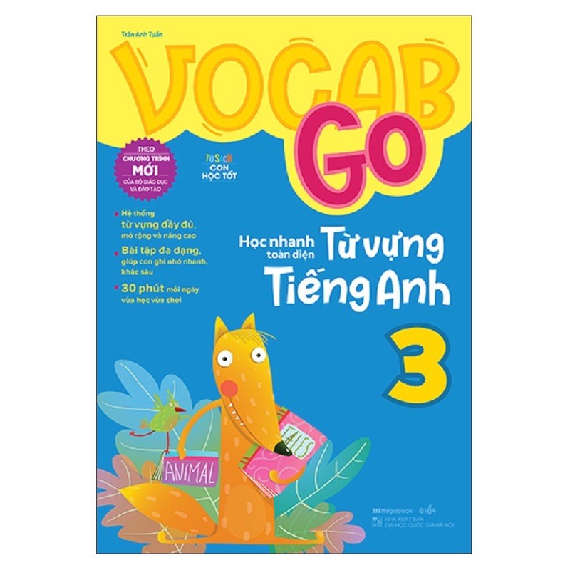 Sách - Vocab Go Học Nhanh Toàn Diện Từ Vựng Tiếng Anh lớp 3