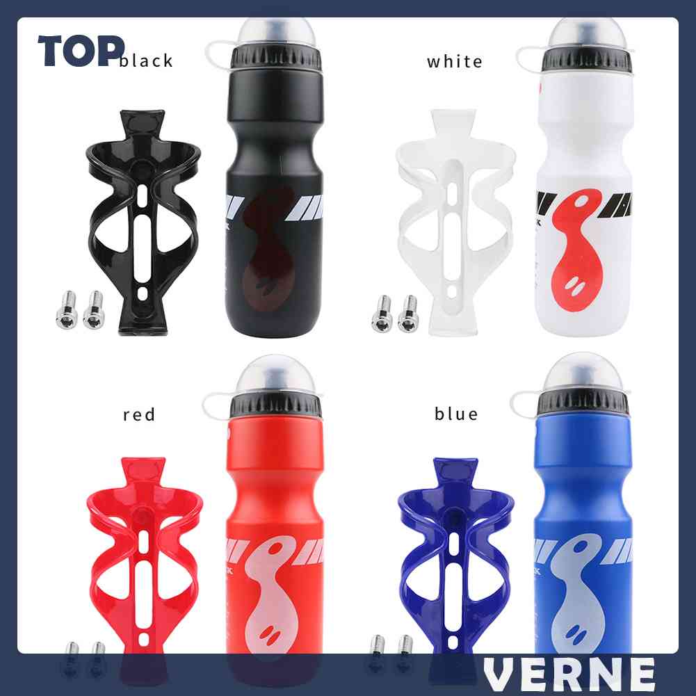 Bình Nước + Giá Đỡ + Ốc Vít Cho Xe Đạp Leo Núi VERNE