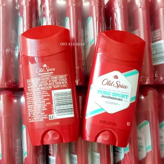 [CHÍNH HÃNG] Lăn khử mùi Old Spice Pure Sport 75g