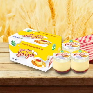 Bánh Flan SG Milk 12 hủ 100g/thùng