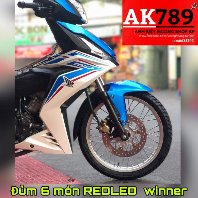 Bánh chỉ winner đùm Redleo niềng x1r