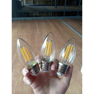 Bộ 10 bóng đèn led edison c35 ánh sáng vàng