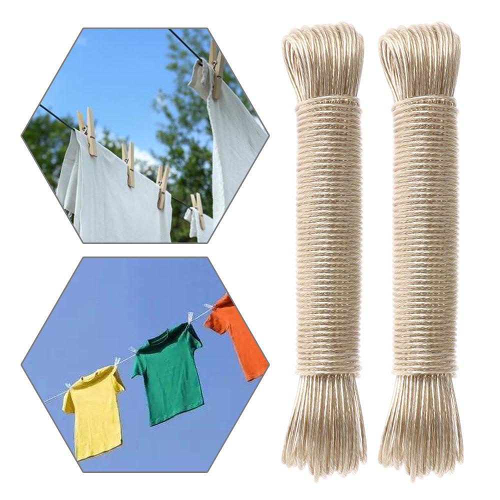 Dây Phơi Khô Quần Áo Bằng Nhựa Mạ Thép Chắc Chắn Chất Lượng Cao