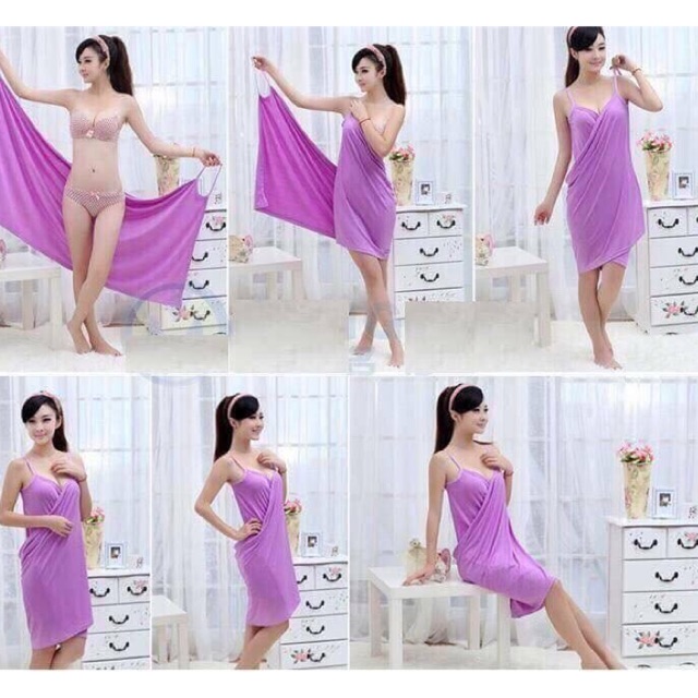 🌹🌹🌹KHĂN TẮM ĐA NĂNG 2 IN 1 (₫50.000)