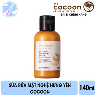Sữa Rửa Mặt Nghệ Hưng Yên Cocoon 140ml