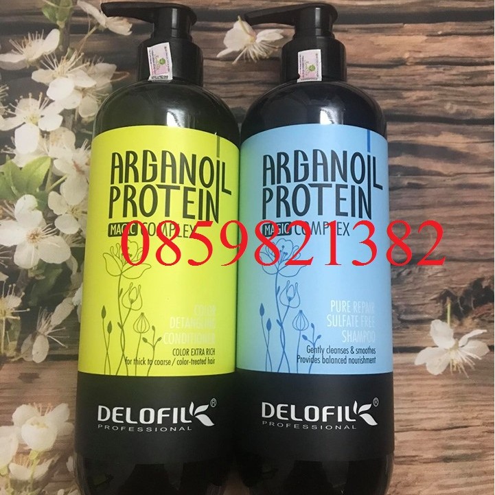 BỘ DẦU GỘI DẦU XẢ DƯỠNG ẨM PHỤC HỒI DELOFIL 500ml*2 | BigBuy360 - bigbuy360.vn