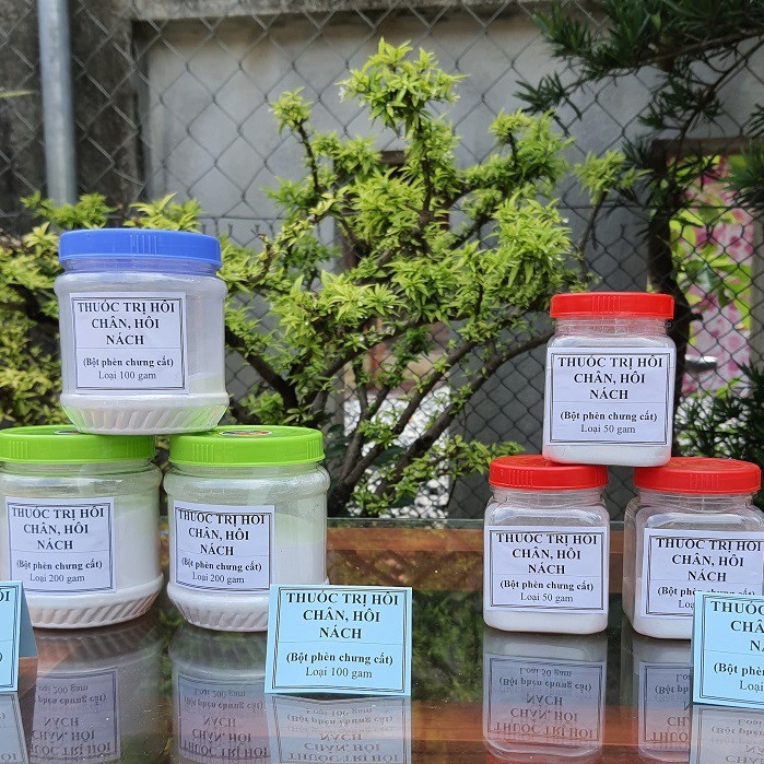 Bột Phèn Chua Chưng Cất Ngăn Ngừa Hôi Chân, Hôi Nách Phương Pháp Cổ Truyền Khử Mùi Hiệu Quả | BigBuy360 - bigbuy360.vn