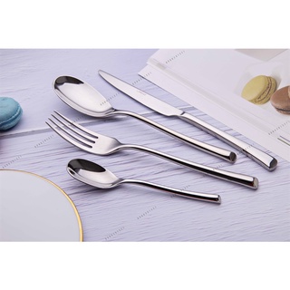 Bộ 4 món dao muỗng nĩa inox lorena - inox 18/10
