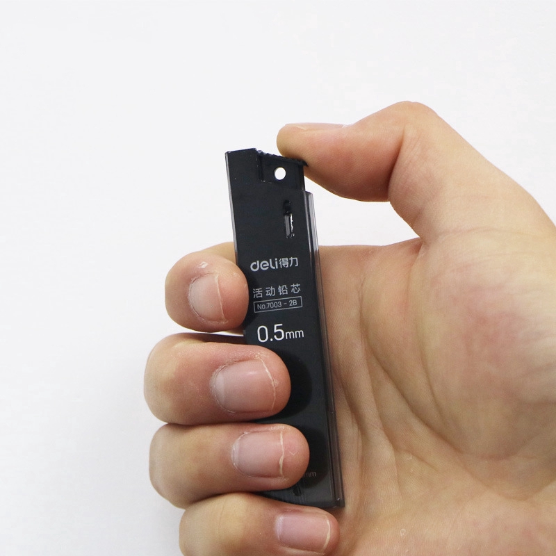Ruột Bút Chì Bấm Deli 0.5mm 0.7mm 2b