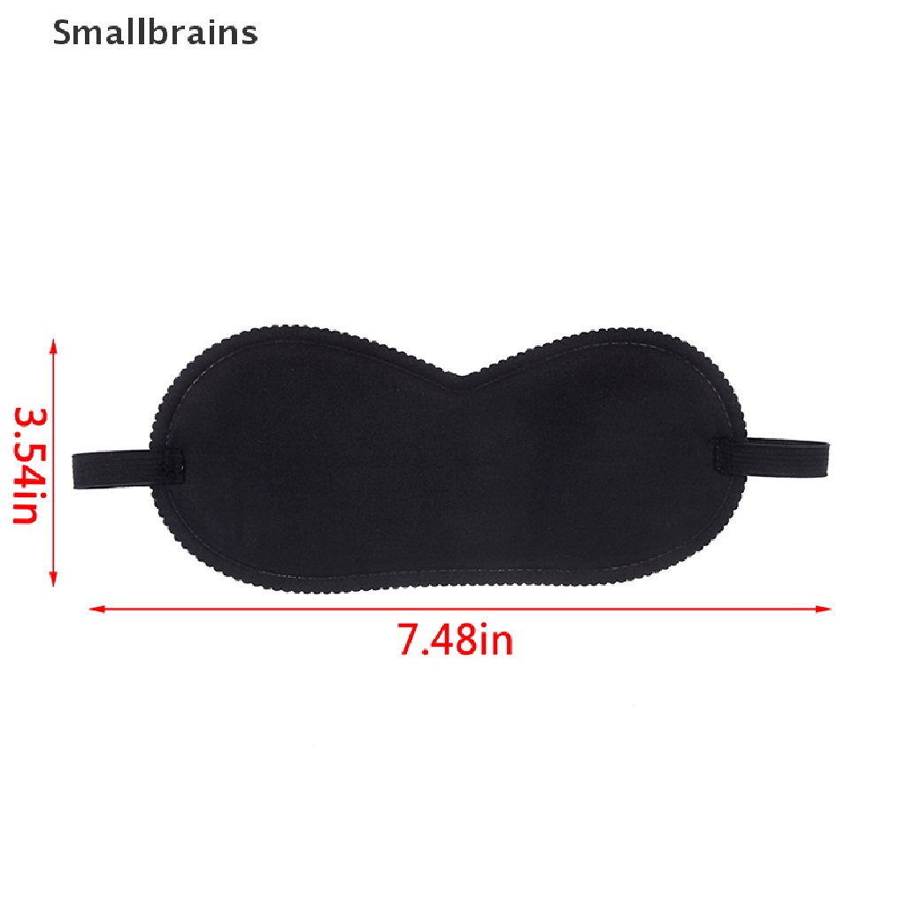 Smbr Bịt Mắt Ngủ Màu Đen Chống Nắng Thư Giãn Giấc Ngủ Ngon Khi Đi Du Lịch BR