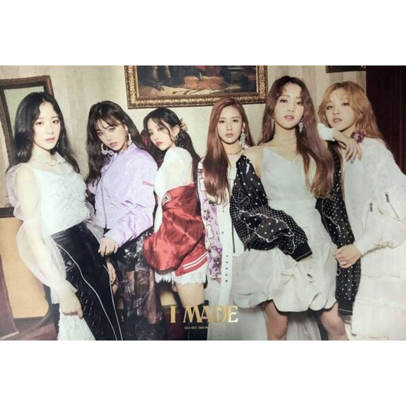 ẢNH POSTER ALBUM I MADE - GIDLE