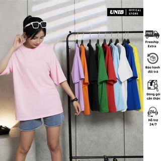 Áo phông tay lỡ trơn nam nữ form rộng Unisex Streetwear áo thun tay lỡ form rộng tee basic Oversize