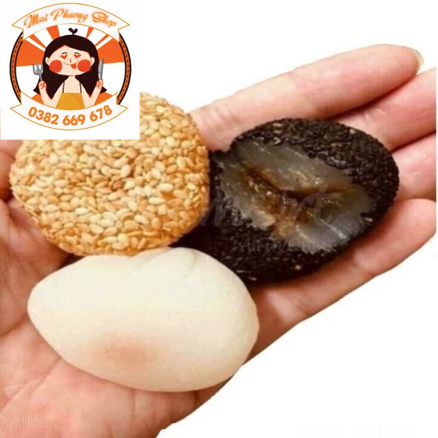 Sẵn thùng 2kg Bánh mochi Đài Loan mix sẵn 4 vị - Date mới nhất