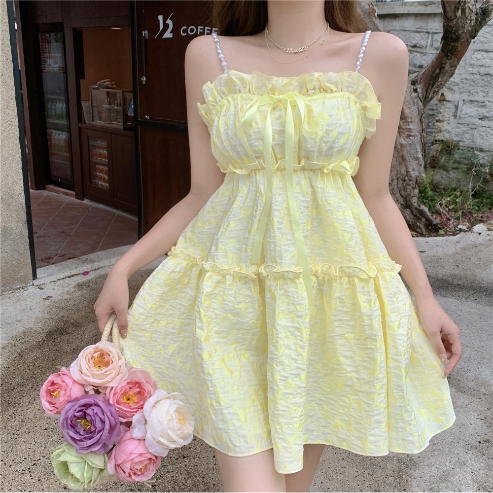 Váy BABYDOLL Dây NG0C TRAl (SẴN SIZE M)