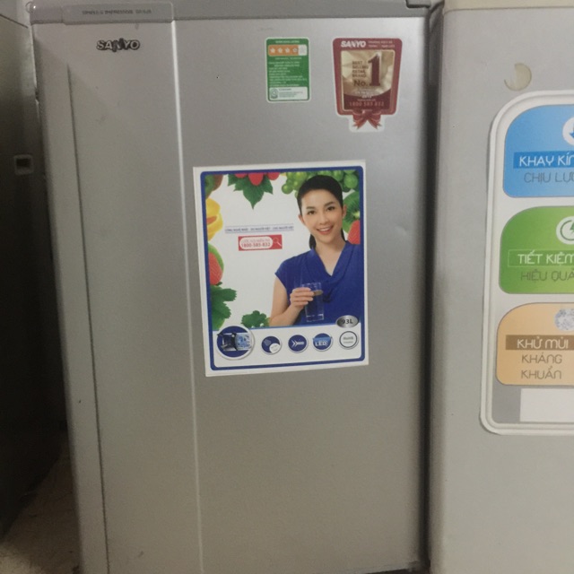 [ELHAT150K hoàn tối đa 150K] Tủ lạnh sanyo 90l đã qua sd