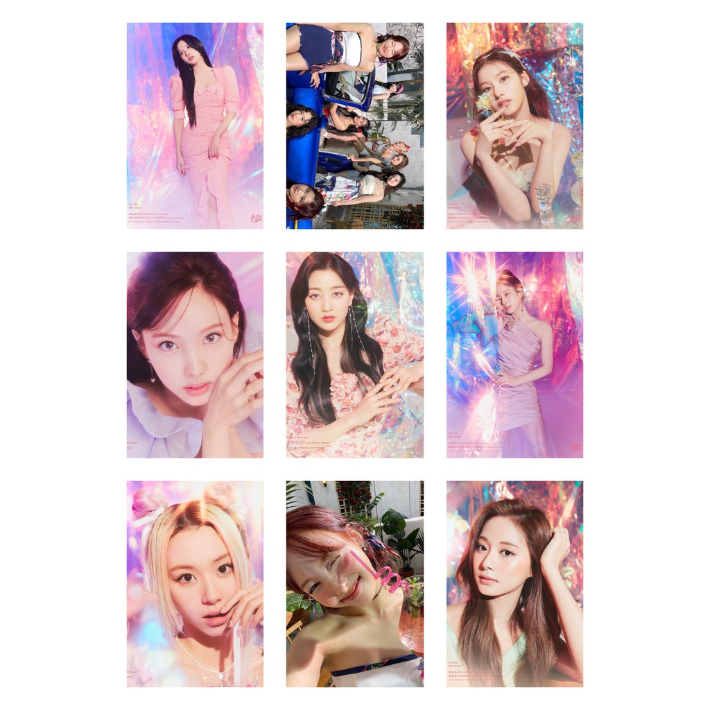 Lomo card 45 ảnh Twice - Taste of Love