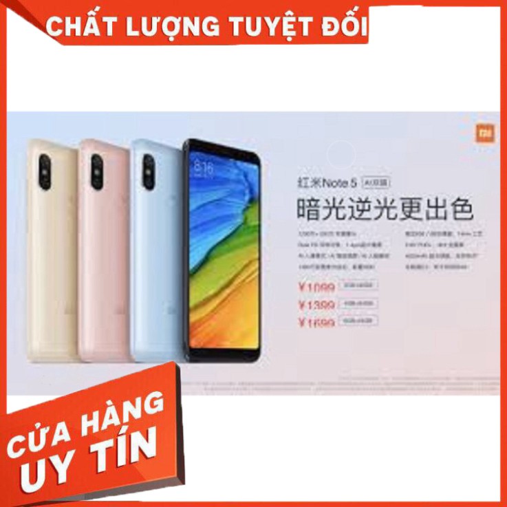 [ SIÊU GIẢM GIÁ  ] điện thoại Xiaomi Redmi Note 5 Pro 2sim ram 4G/64G mới Chính hãng, Có Tiếng Việt SHIP TOÀN QUỐC