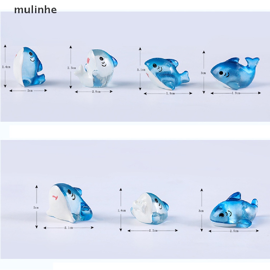 Đồ trang trí Cá Voi Mini Trang Trí Tiểu Cảnh