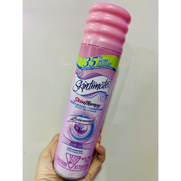 Gel bọt cạo lông Skintimate
