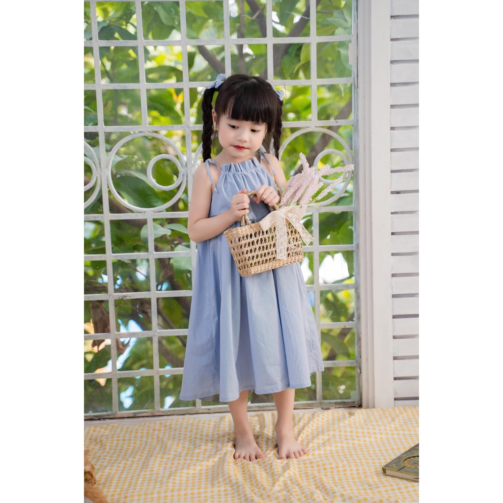 Váy đầm Bé Gái Yếm Hai Dây Size 11- 45kg SoraChan - K144