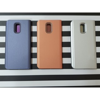 Bao da Clear view Standing Samsung J7 plus - Pk888