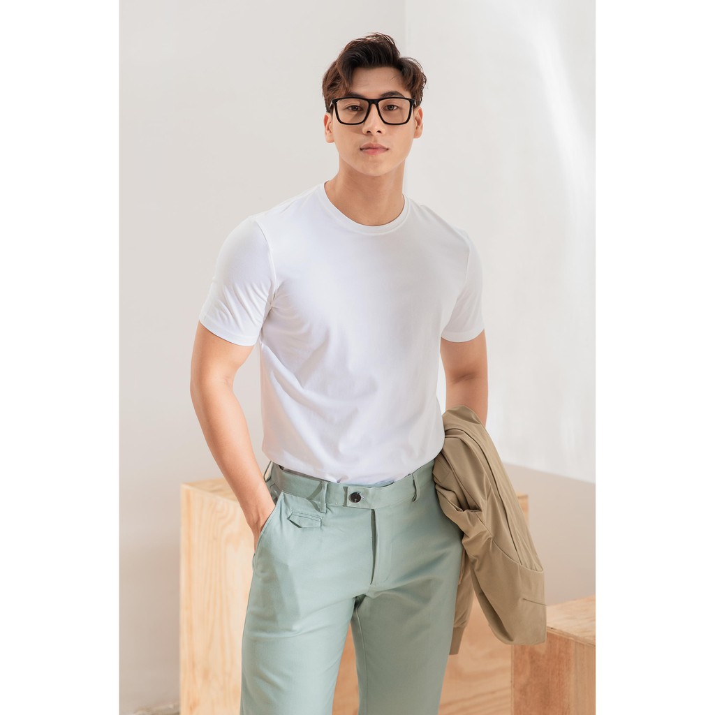 Áo thun nam cổ tròn ngắn tay Ben & Tod cotton co giãn thoáng mát body chuẩn form