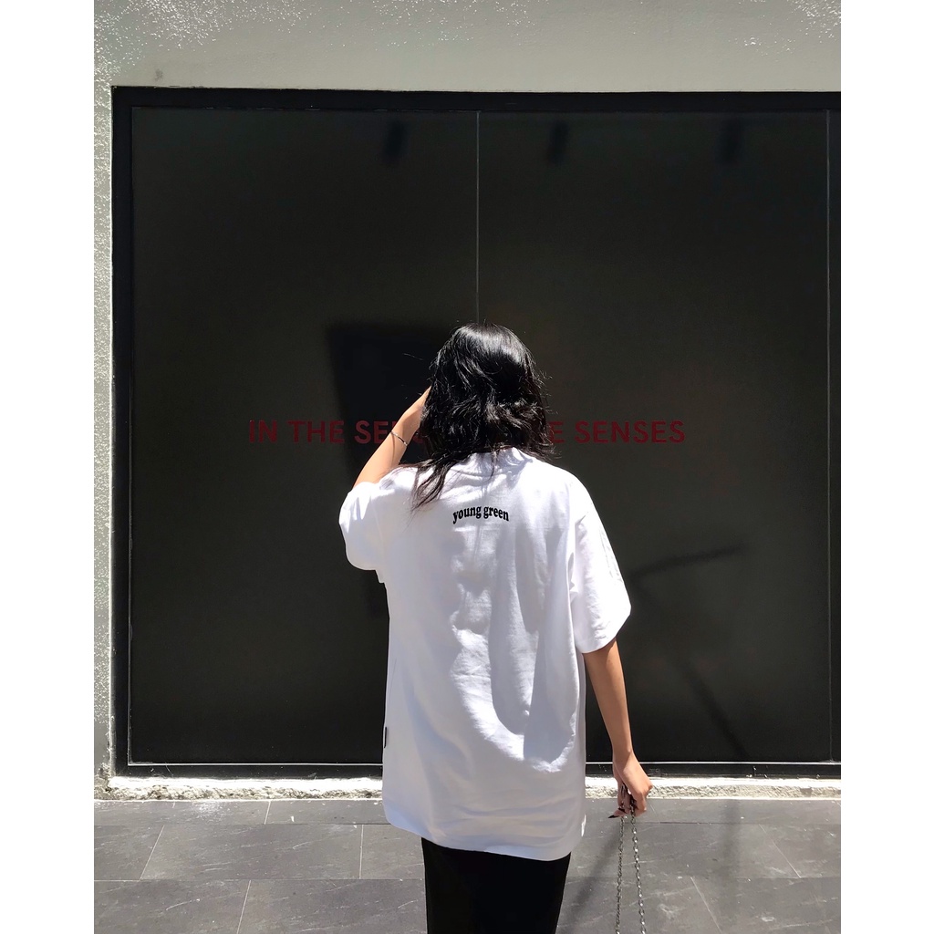 Áo thun “TEXT ME WHEN YOU'RE LONELY” - YOUNG GREEN