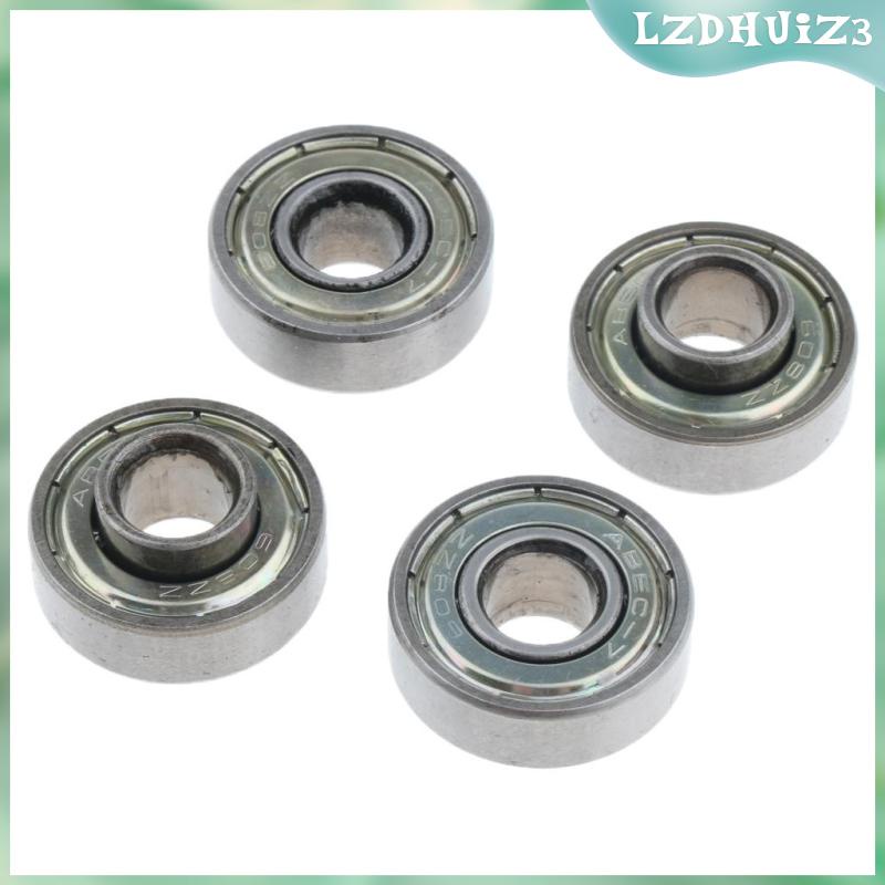 Set 4 Vòng Bi Bánh Xe Trước lzdhuiz3 Có Tấm Chắn Bảo Vệ Cho Xe Lăn Điện