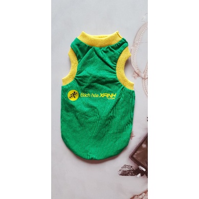 Áo chó mèo Hottrend, áo Grab chó mèo