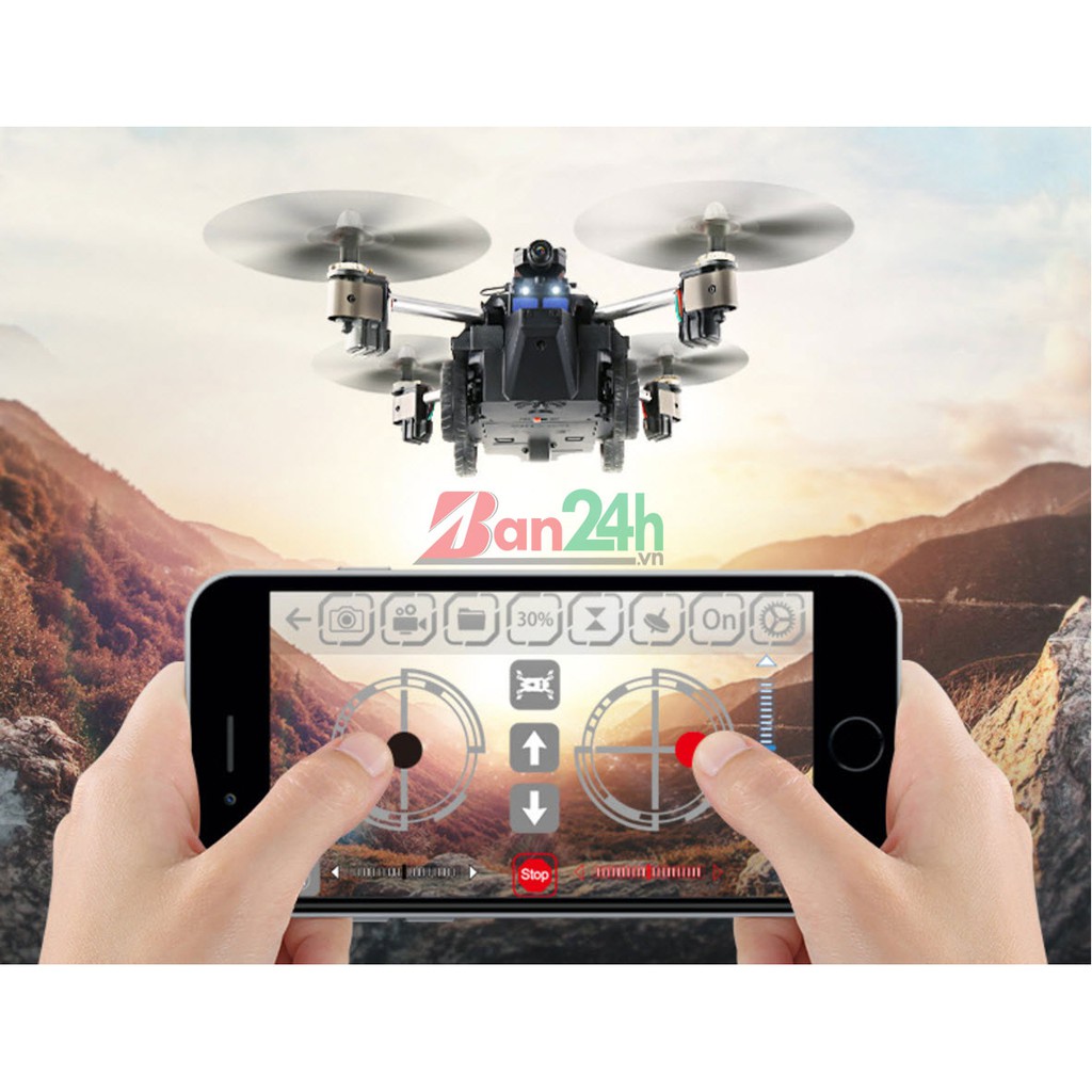 Máy bay điều khiển JJRC H40WH phiên bản Drone X Tank 2 trong 1 , phiên bản mới nhất 2017