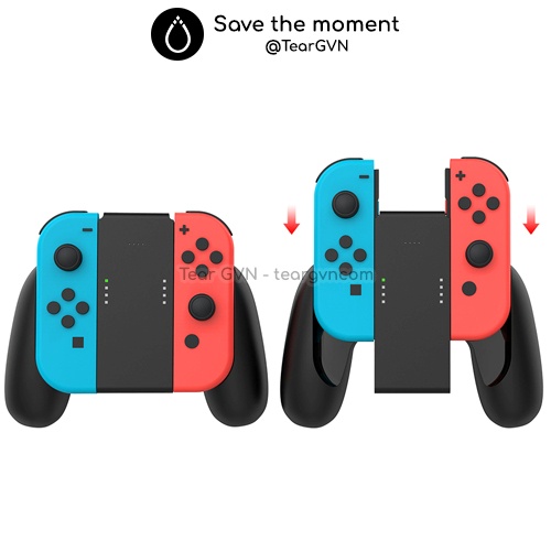 Tay cầm có pin Li-po 2000mAh (DOBE) cho Joy-con Nintendo Switch