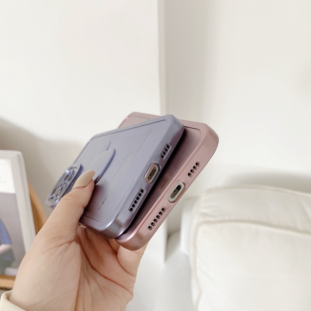 Ốp điện thoại TPU mềm họa tiết đầu gấu cho iPhone 7 8 X XS XR XS MAX 7 Plus 8 Plus 11 11 Pro 11 Pro Max 12 13 Pro 12 Pro Max | BigBuy360 - bigbuy360.vn