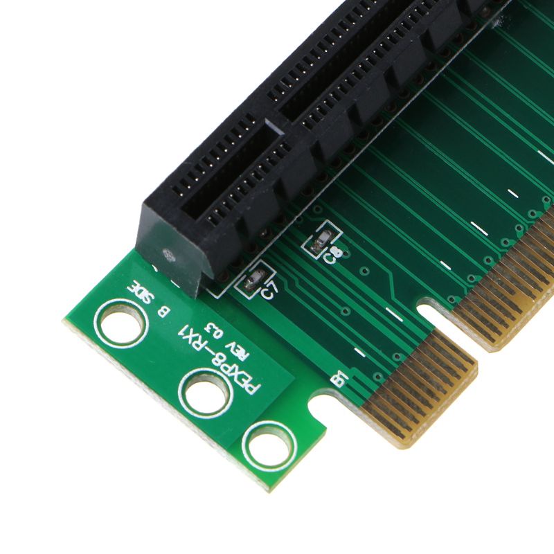 Thẻ Mở Rộng PCI-E 8X 90 Độ Mở Rộng 8X Cho Máy Tính Nhỏ 1U