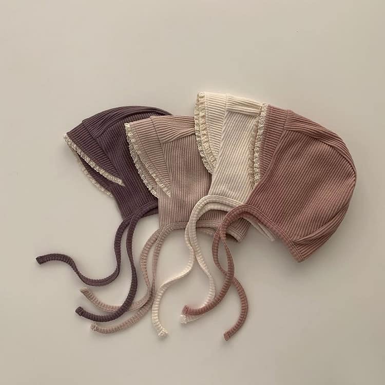 Quần Yếm Hàn Quốc Cho Bé Gái Chất Len Mềm Mại, Co Giãn Tốt, Phụ Kiện Mũ Turban