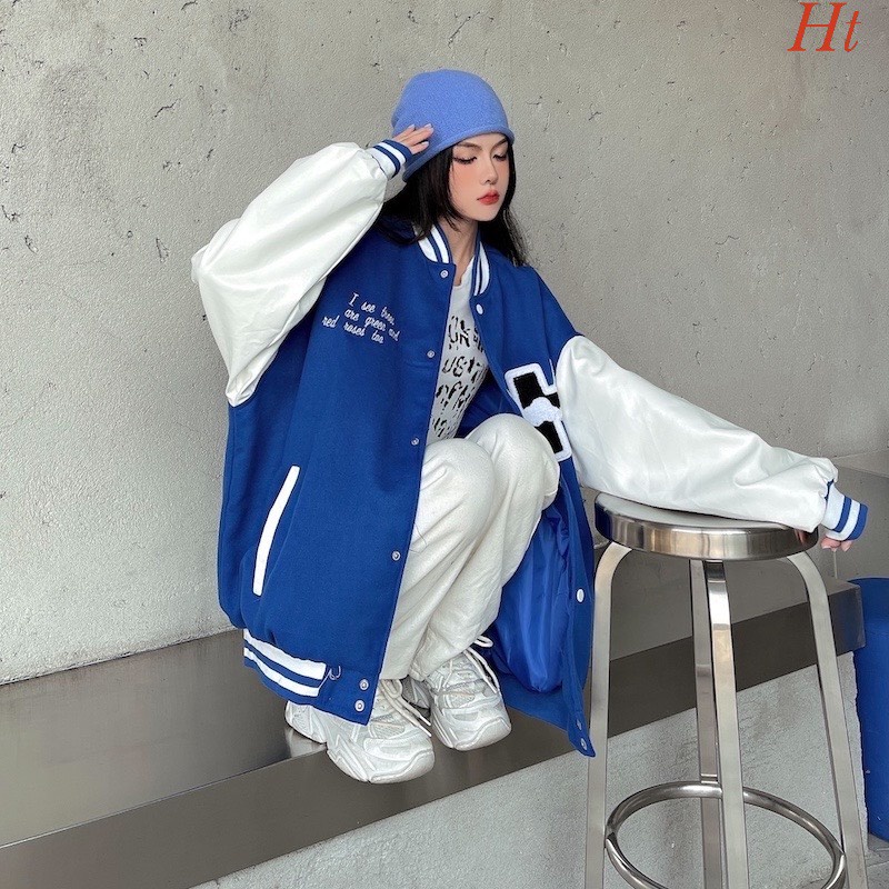 Áo Bomber nỉ H mây màu mới ❣️ chất liệu: nỉ cotton