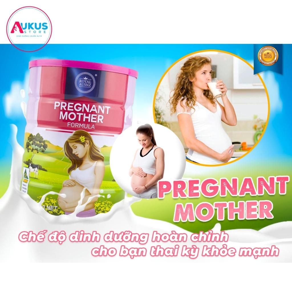 Sữa Bột Hoàng Gia Cho Mẹ Bầu Royal AUSNZ Pregnant Mother Formula Tăng Sức Đề Kháng, Phát Triển Toàn Diện Cho Mẹ Bé 900g